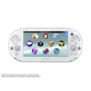 【クリックでお店のこの商品のページへ】SONY PlayStation Vita Wi-Fiモデル ライトブルー/ホワイト PCH-2000ZA14