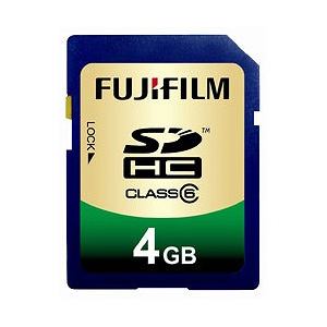 【クリックで詳細表示】FUJI FILM SDHC4GB CLASS6 SDHC004GC6