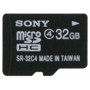 【クリックでお店のこの商品のページへ】SONY ソニー SR-32A4 microSDHCメモリーカード 32GB クラス4 SR32A4