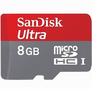 【クリックでお店のこの商品のページへ】SanDisk MICRO SDHC8GB SDSDQU008GJ35A