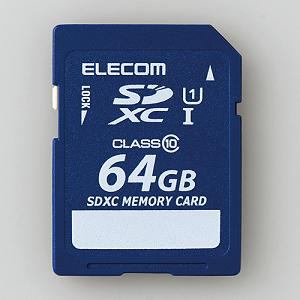【クリックで詳細表示】エレコム データ復旧サービス付きSDHCメモリカード MF-FSDX64GC10R