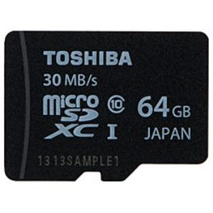 【クリックでお店のこの商品のページへ】TOSHIBA MSD UHS-1 64GB MUB064GX