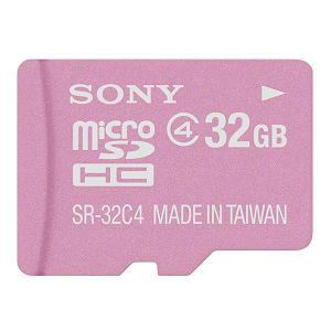 【クリックでお店のこの商品のページへ】SONY microSDHCメモリーカード 32GB Class4 SR-32A4-P