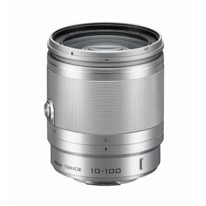 【クリックでお店のこの商品のページへ】Nikon レンズ Nikon 1 NIKKOR VR 10-100mm f/ 4-5.6 シルバー 1NVR10-100SL