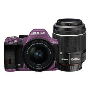 【クリックで詳細表示】PENTAX デジタル一眼レフカメラ PENTAX K-50 ダブルズームキット K50WKITLL×BK 094