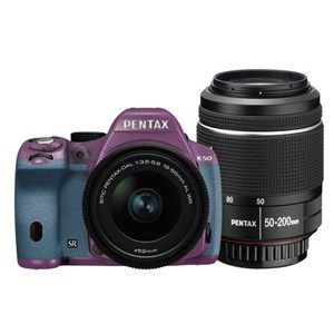 【クリックで詳細表示】PENTAX デジタル一眼レフカメラ PENTAX K-50 ダブルズームキット K50WKITLL×AQ 097