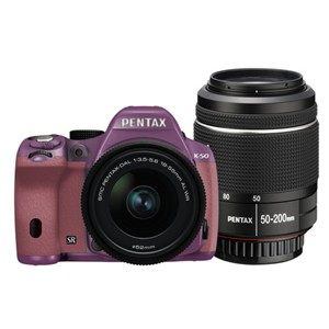 【クリックで詳細表示】PENTAX デジタル一眼レフカメラ PENTAX K-50 ダブルズームキット K50WKITLL×PK 098
