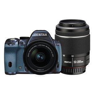 【クリックで詳細表示】PENTAX デジタル一眼レフカメラ PENTAX K-50 ダブルズームキット K50WKITMN×AQ 103