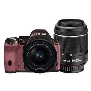 【クリックで詳細表示】PENTAX デジタル一眼レフカメラ PENTAX K-50 ダブルズームキット K50WKITMB×PK 116