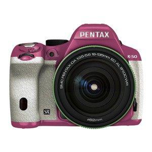 【クリックで詳細表示】PENTAX デジタル一眼レフカメラ PENTAX K-50 18-135WRキット K50 18-135KIT PK×WH 011
