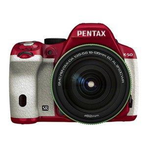 【クリックで詳細表示】PENTAX デジタル一眼レフカメラ PENTAX K-50 18-135WRキット K50 18-135KIT RD×WH 017