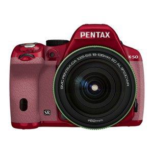 【クリックで詳細表示】PENTAX デジタル一眼レフカメラ PENTAX K-50 18-135WRキット K50 18-135KIT RD×PK 020
