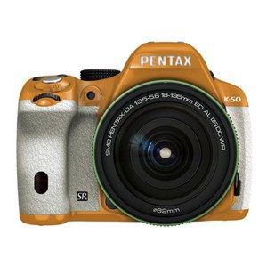 【クリックで詳細表示】PENTAX デジタル一眼レフカメラ PENTAX K-50 18-135WRキット K50 18-135KIT OR×WH 023