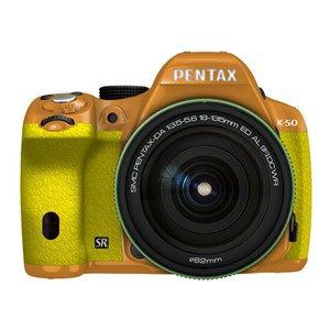 【クリックで詳細表示】PENTAX デジタル一眼レフカメラ PENTAX K-50 18-135WRキット K50 18-135KIT OR×YE 027