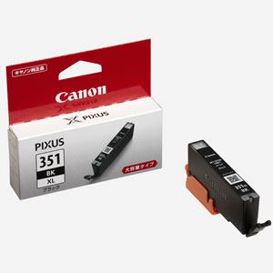 【クリックでお店のこの商品のページへ】Canon インク BCI-351XLBK