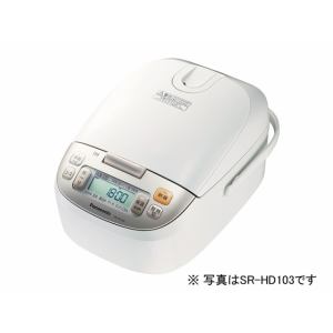 【クリックで詳細表示】Panasonic 炊飯器 SR-HD153-W