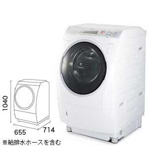 TOSHIBA ドラム式洗濯乾燥機 ZABOON TW-Z9200R(WS)｜ピーチクパーク