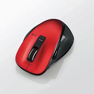 【クリックでお店のこの商品のページへ】エレコム Bluetooth ワイヤレス5ボタンBlueLEDマウス＂EX-G＂[Mサイズ] M-XG1BBRD