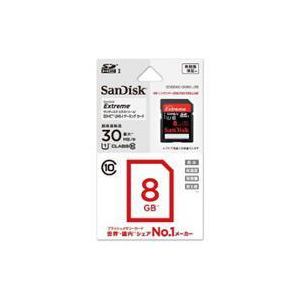 【クリックでお店のこの商品のページへ】SanDisk SDSDXG-008G-J35 ゲームヨウ8GBSDカードCLASS10