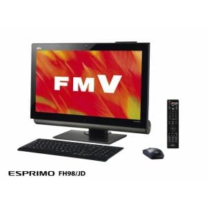 【クリックで詳細表示】FUJITSU デスクトップPC ESPRIMO FH シリーズ 23型ワイド FMVF98JD