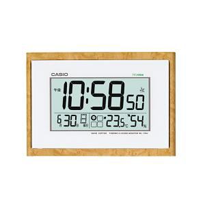【クリックで詳細表示】カシオ IDL100J5JF カシオIDL-100J-5JF電波時計(壁掛け時計)生活環境お知らせ(湿度計/温度計)タイプ