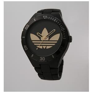 【クリックで詳細表示】adidas 腕時計 メンズ メルボルン ブラック×ゴールド ADH2644