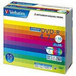 バーベイタム(Verbatim)　　DHR47JDP10V1　DVDメディア