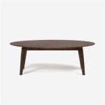 大塚家具　センターテーブル　「シネマ2」　楕円型　ウォールナット材