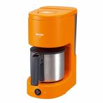 タイガー　コーヒーメーカー　ステンレスサーバータイプ　（1?6杯用）　オレンジ　ACC-S060-D