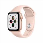 アップル(Apple)　MYDN2J/A　Apple　Watch　SE（GPSモデル）-　40mmゴールドアルミニウムケースとピンクサンドスポーツバンド
