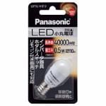 パナソニック　LED電球　(小丸電球T形・電球色・口金E12)　LDT1LHE12