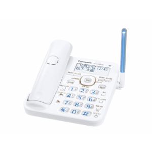 ＜ヤマダ＞ パナソニック VE-GD53D-W デジタルコードレス電話機(子機なし)「RU・RU・RU」(ホワイト) VEGD53D-W W