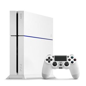 【クリックでお店のこの商品のページへ】PlayStation 4 グレイシャー・ホワイト CUH-1200AB02