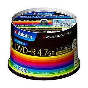 ＜ヤマダ＞ 三菱化学 DATA用DVD-R  50枚16倍速  4.7GB DHR47JDP50V3 50P画像