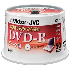 ＜ヤマダ＞ ビクター データヨウDVD-R VDR47EW50 16X画像