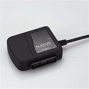 ＜ヤマダ＞ エレコム エレコム USB TO PS/PS2ゲームパッドコンバータ (ブラック)  JC-PS101UBK JCPS101U BK