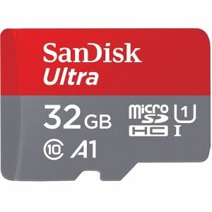 【クリックで詳細表示】サンディスク ウルトラ microSDHC UHS-I カード 32GB SDSDQUL-032G-J35A