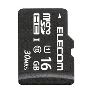 【クリックで詳細表示】エレコム microSDHCメモリカード(UHS-I対応) 16GB MF-RUMSD16GL