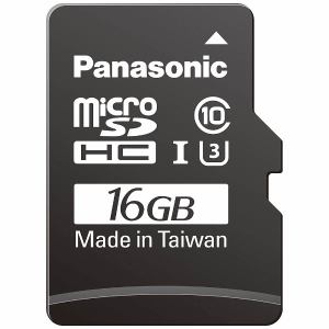 【クリックで詳細表示】パナソニック 16GB Class3(Class10)対応microSDHC UHS-Iカード RP-SMGB16GJK