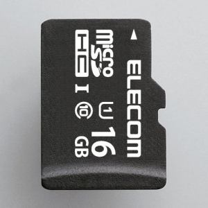 【クリックでお店のこの商品のページへ】エレコム MF-DMR016GUL microSDHCメモリカード(UHS-I対応) 16GB