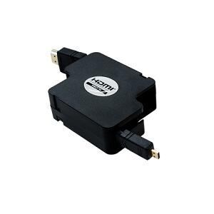 ＜ヤマダ＞ i-バッファロー スマートフォン/タブレット用 USB2.0ハブ 4ポートタイプ(ACアダプター付)USB A変換アダプター付 ブラック BSH4AMB01BK