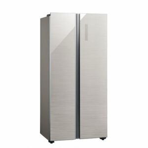 冷蔵庫 アクア 400L以上 AQUA AQR-SBS45J(S) 冷蔵庫 (449L・フレンチドア) ヘアラインシルバー｜ピーチクパーク