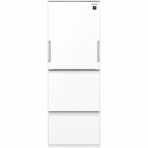 SHARP SJ-GW35F-W 冷蔵庫 プラズマクラスター 350L ドア両開 - 冷蔵庫