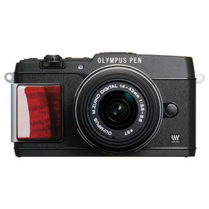 【クリックでお店のこの商品のページへ】Olympus デジタル一眼カメラ E-P5 L1442KIT BLK PR