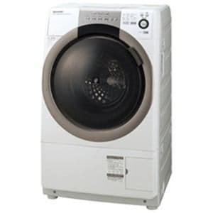 ＜ヤマダ＞ シャープ シャープ 洗濯乾燥機 (5.5KG)  ES-S70-WL ESS70 WL