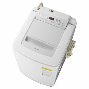 洗濯機　パナソニック　乾燥機付き　8KG　NA-FD80H8-S　縦型洗濯乾燥機　(洗濯8kg・乾燥4.5kg)　泡洗浄　シルバー