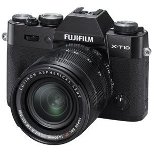【クリックでお店のこの商品のページへ】富士フイルム デジタル一眼カメラ レンズキット(ブラック) X-T10