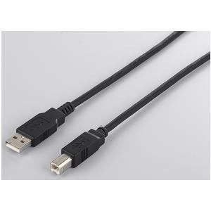＜ヤマダ＞ i-バッファロー USB2.0ケーブル (A to B) ブラック 0.7m BSUAB207 BK