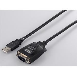 ＜ヤマダ＞ i-バッファロー USBシリアル変換ケーブル  ブラックスケルトン  1m BSUSRC0610BS BSUSRC0610BS