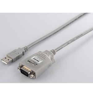 ＜ヤマダ＞ i-バッファロー USBシリアル変換ケーブル  シルバー  1m BSUSRC06SV画像